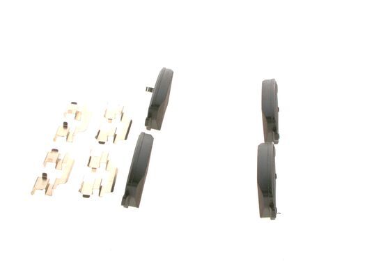 BOSCH Bremsbelagsatz, Scheibenbremse (0 986 494 160)