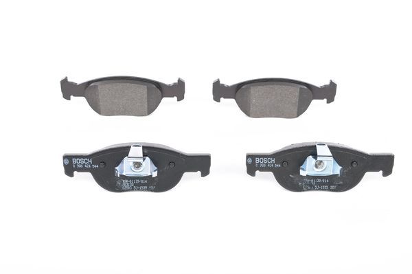 BOSCH Bremsbelagsatz, Scheibenbremse (0 986 424 544)