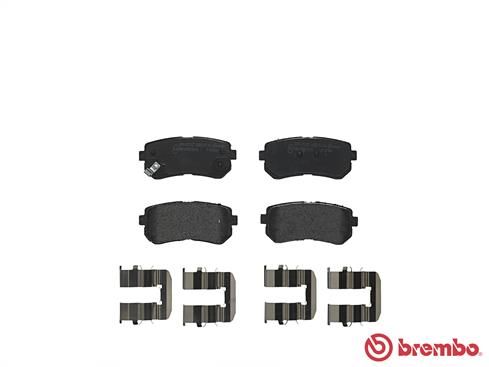 BREMBO Bremsbelagsatz, Scheibenbremse (P 30 046)