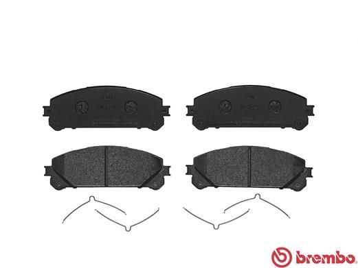 BREMBO Bremsbelagsatz, Scheibenbremse (P 83 145)