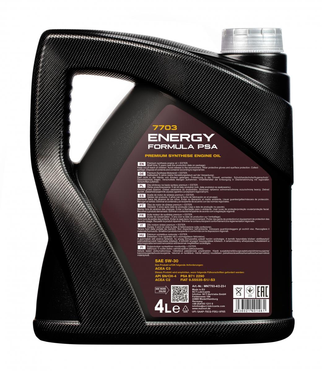 MN7703 Energy Formula PSA 5W-30