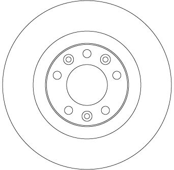 TRW Bremsscheibe (DF6667) TRW Bremsscheibe (DF6667)