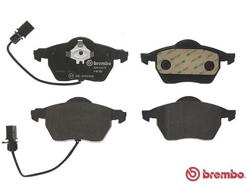 BREMBO Bremsbelagsatz, Scheibenbremse (P 85 085)