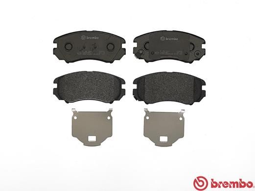 BREMBO Bremsbelagsatz, Scheibenbremse (P 30 018)