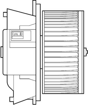 MAHLE Innenraumgebläse (AB 107 000P)
