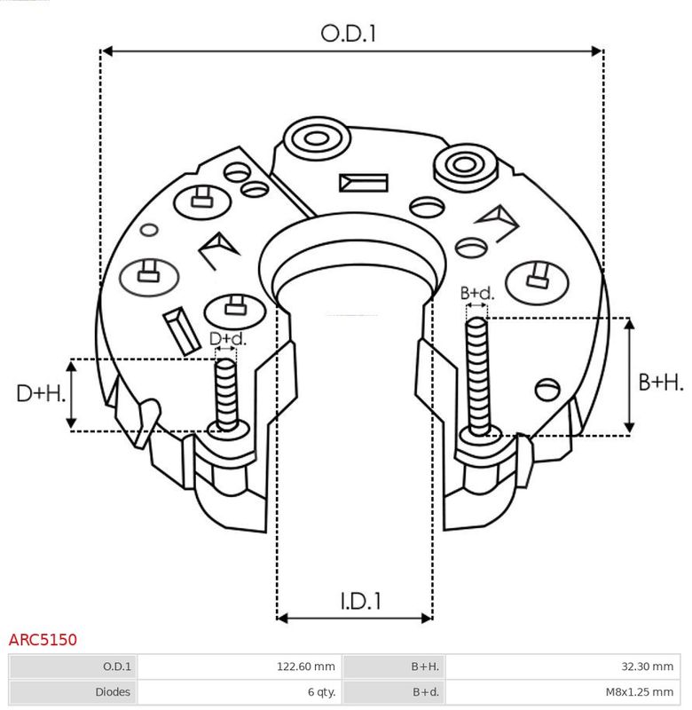 AS-PL Gleichrichter, Generator (ARC5150)