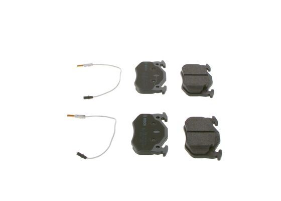 BOSCH Bremsbelagsatz, Scheibenbremse (0 986 466 346)