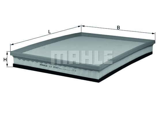 MAHLE Thermostat, Kühlmittel (TI 143 88)