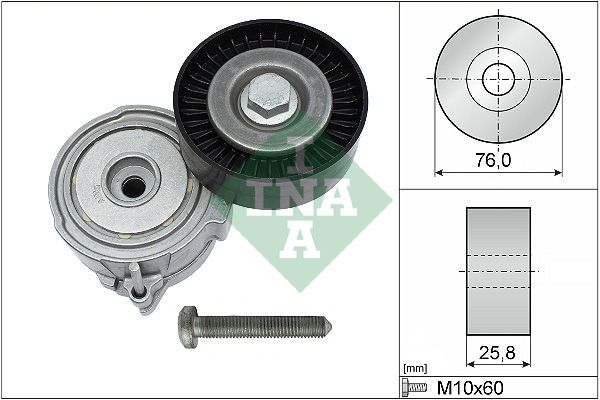INA Riemenspanner, Keilrippenriemen (534 0375 10)