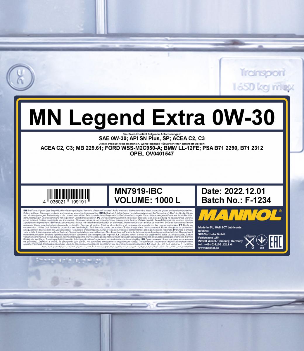 MN Legend Extra 0W-30