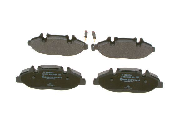 BOSCH Bremsbelagsatz, Scheibenbremse (0 986 494 081)