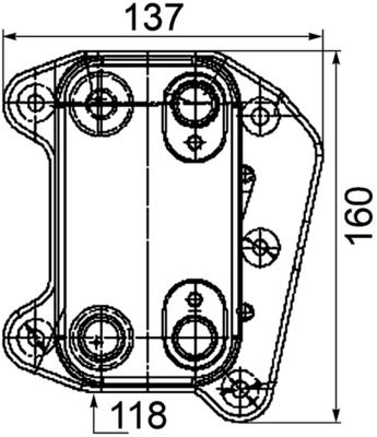 MAHLE Ladeluftkühler (CI 80 000P) MAHLE Ladeluftkühler (CI 80 000P)
