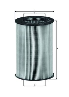 KNECHT Luftfilter (LX 813) Thumbnail