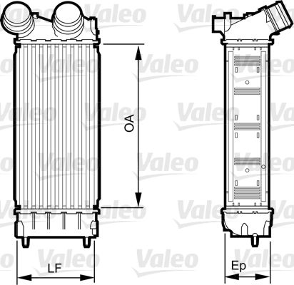VALEO Ladeluftkühler (818226) Thumbnail