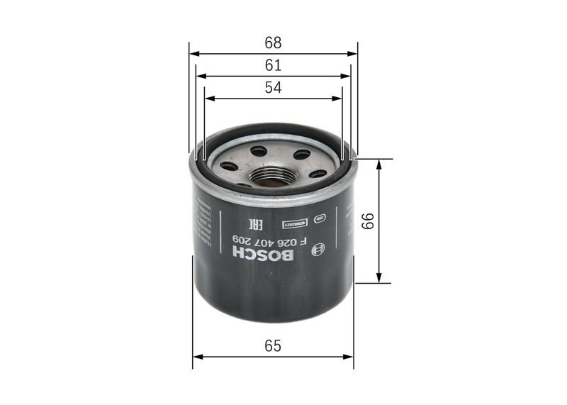 BOSCH Ölfilter (F 026 407 209) BOSCH Ölfilter (F 026 407 209)