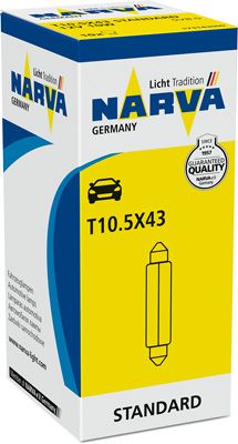 NARVA Glühlampe, Kennzeichenleuchte (173143000) Thumbnail