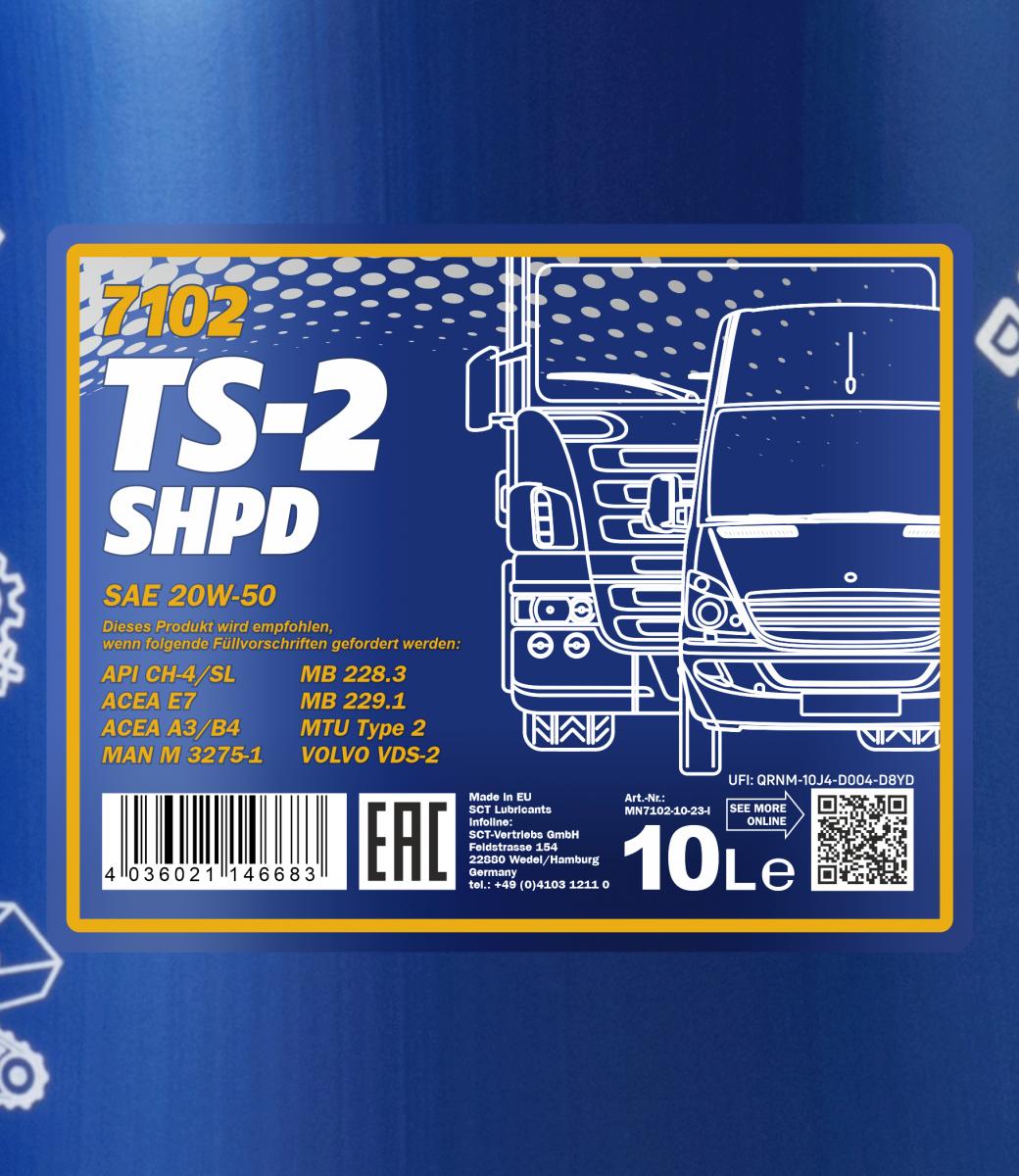 MN TS-2 20W-50 SHPD