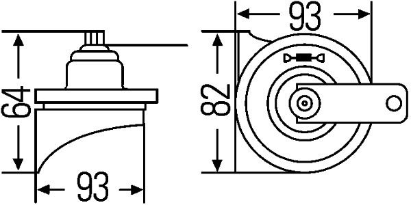 HELLA Fanfare (3FH 007 728-861)