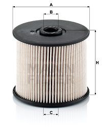 MANN-FILTER Kraftstofffilter (PU 830 x) Thumbnail