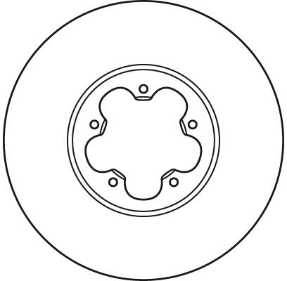 TRW Bremsscheibe (DF2390S)
