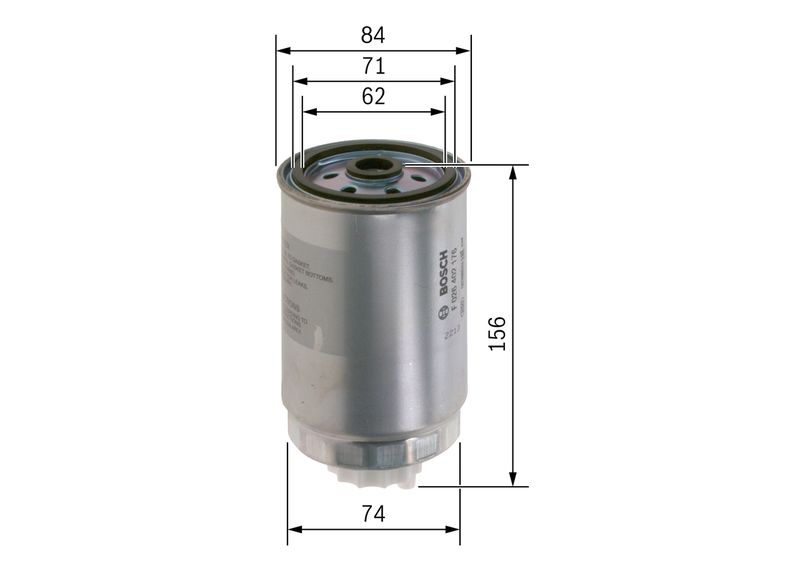 BOSCH Kraftstofffilter (F 026 402 176) BOSCH Kraftstofffilter (F 026 402 176)