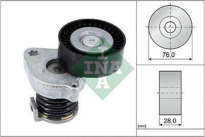 INA Riemenspanner, Keilrippenriemen (534 0370 10) Thumbnail