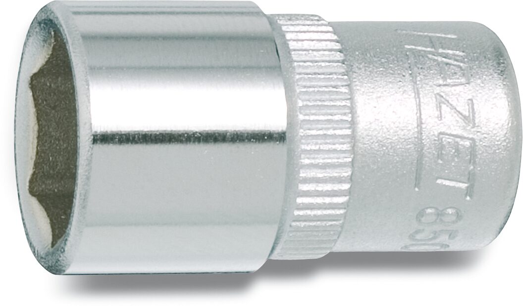 HAZET Steckschlüsseleinsatz ∙ Sechskant 850A-1/4 ∙ Vierkant6,3 mm (1/4 Zoll) ∙ Außen-Sechskant-Tractionsprofil ∙ 1⁄4 ″