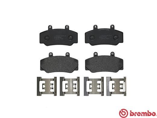 BREMBO Bremsbelagsatz, Scheibenbremse (P 86 006)