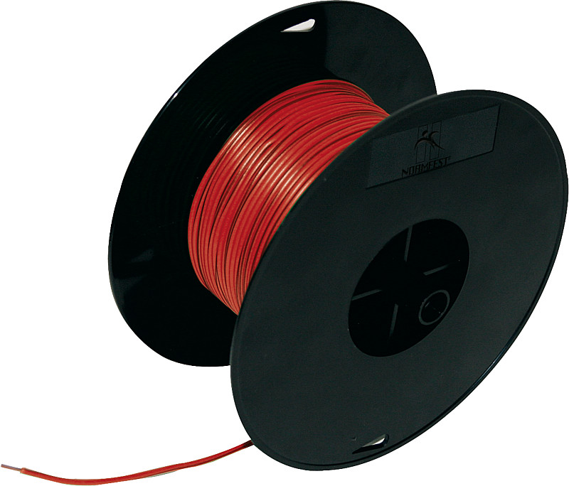 FLRY-KABEL SPULE 50 M 4,0 ROT (3770-040-2) | NORMFEST