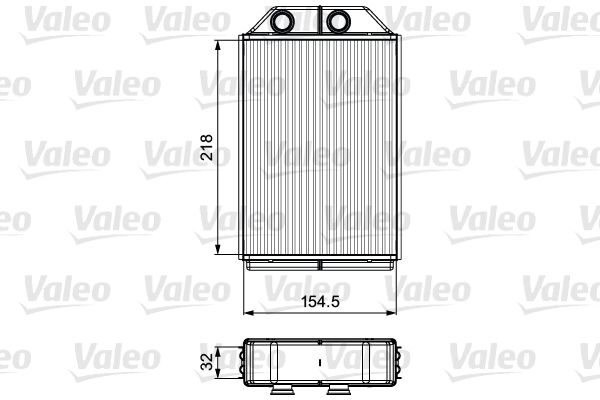 VALEO Wärmetauscher, Innenraumheizung (811530) Thumbnail