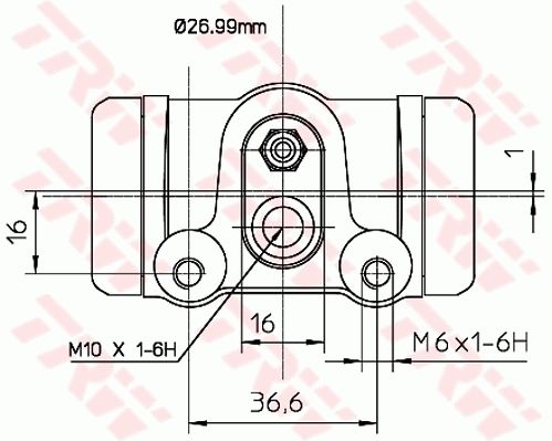 TRW Radbremszylinder (BWN103)