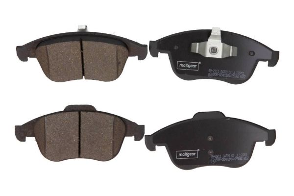MAXGEAR Bremsbelagsatz, Scheibenbremse (19-2911)