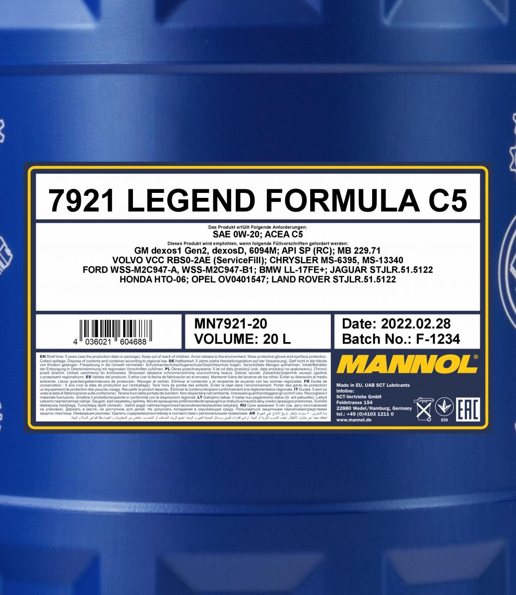 MN Legend Formula C5 0W-20