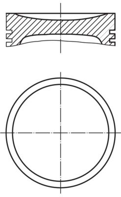 MAHLE Kolben (003 94 01)