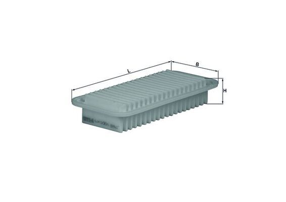 KNECHT Luftfilter (LX 1001)