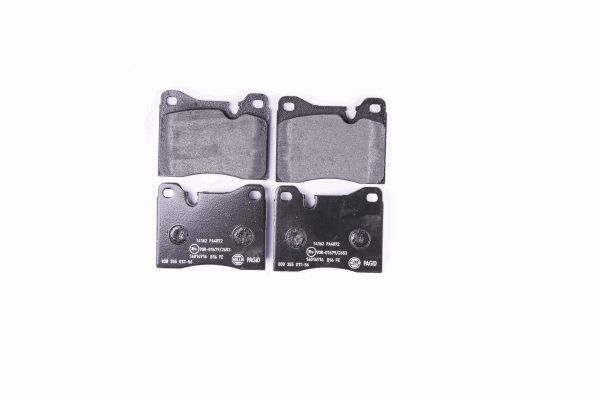 HELLA Bremsbelagsatz, Scheibenbremse (8DB 355 017-561) HELLA Bremsbelagsatz, Scheibenbremse (8DB 355 017-561)
