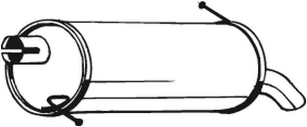 BOSAL Endschalldämpfer (154-383) Thumbnail
