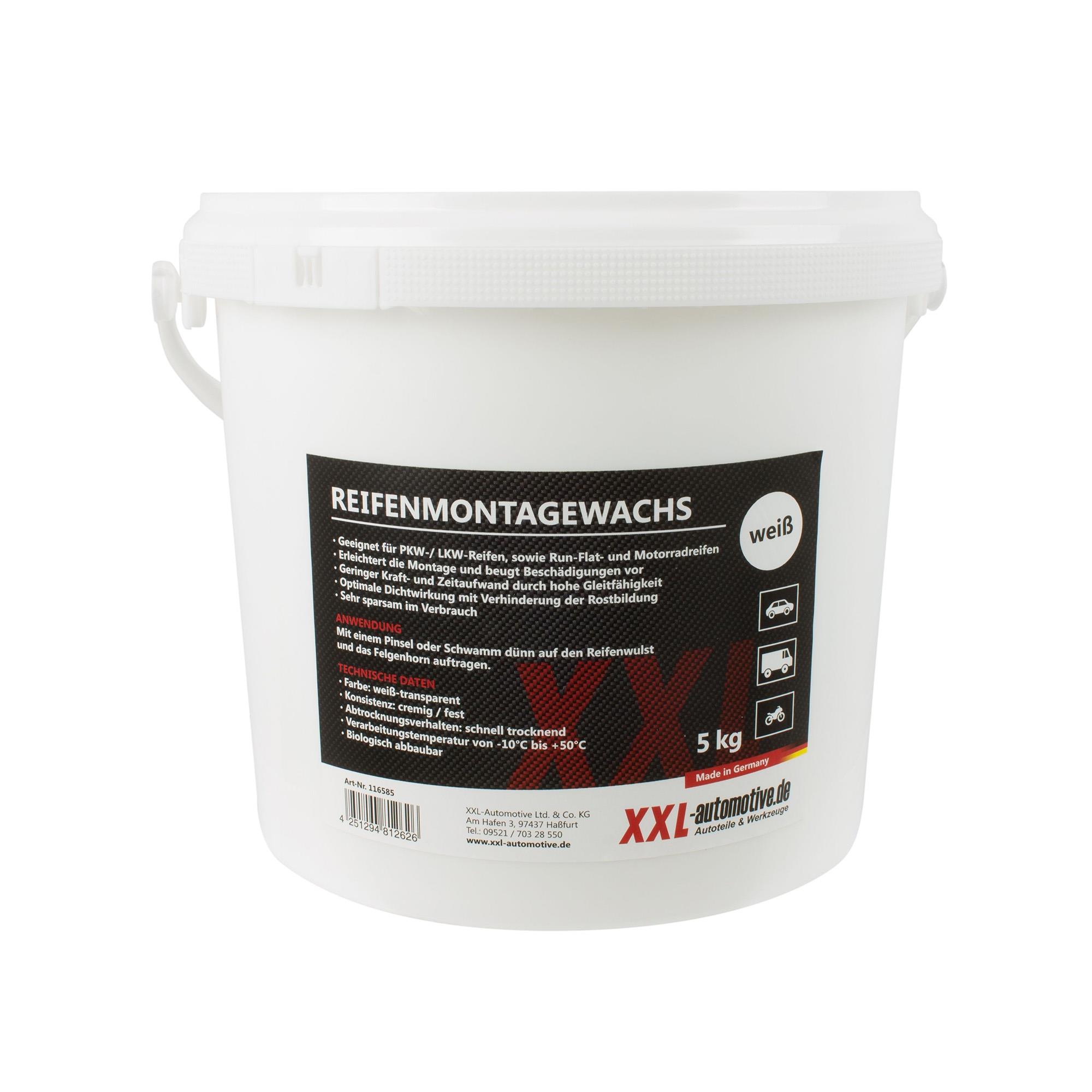 Reifenmontagepaste 5kg weiß