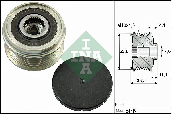 INA Generatorfreilauf (535 0025 10) INA Generatorfreilauf (535 0025 10)