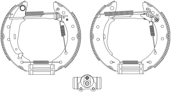TEXTAR Bremsbackensatz (84048000)
