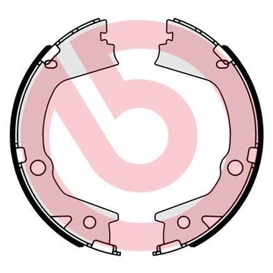 BREMBO Bremsbackensatz, Feststellbremse (S 77 001)