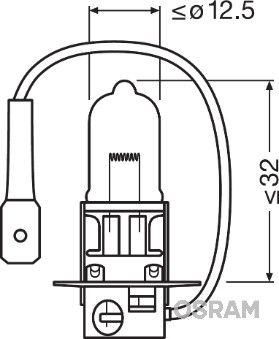 ams-OSRAM Glühlampe, Fernscheinwerfer (64156)