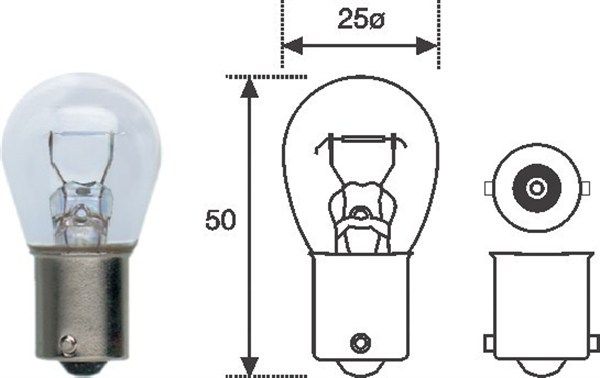 MAGNETI MARELLI Glühlampe, Blinkleuchte (008506100000)