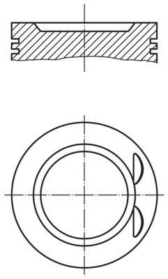 MAHLE Kolben (028 PI 00145 000)