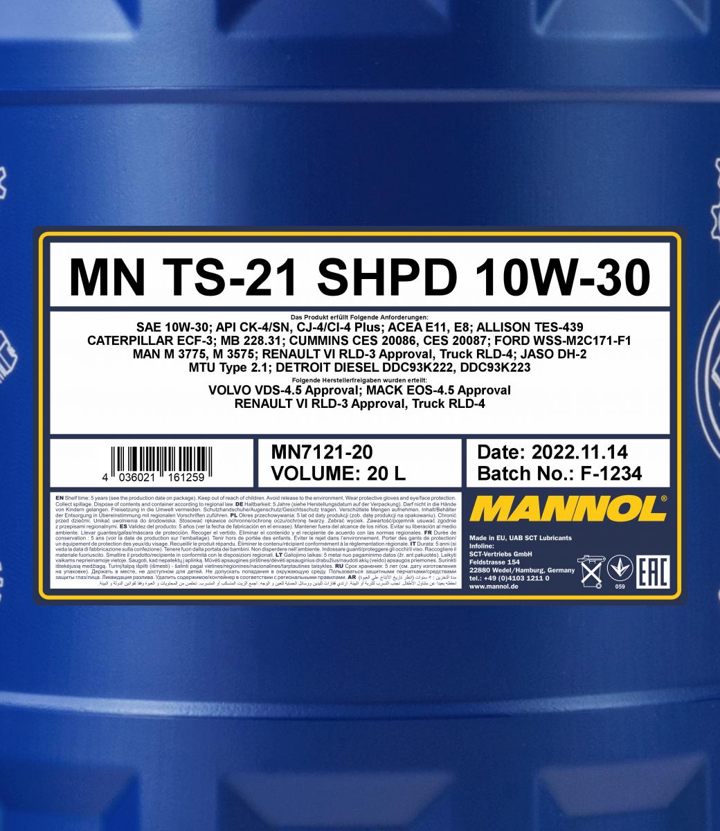 MN TS-21 SHPD 10W-30