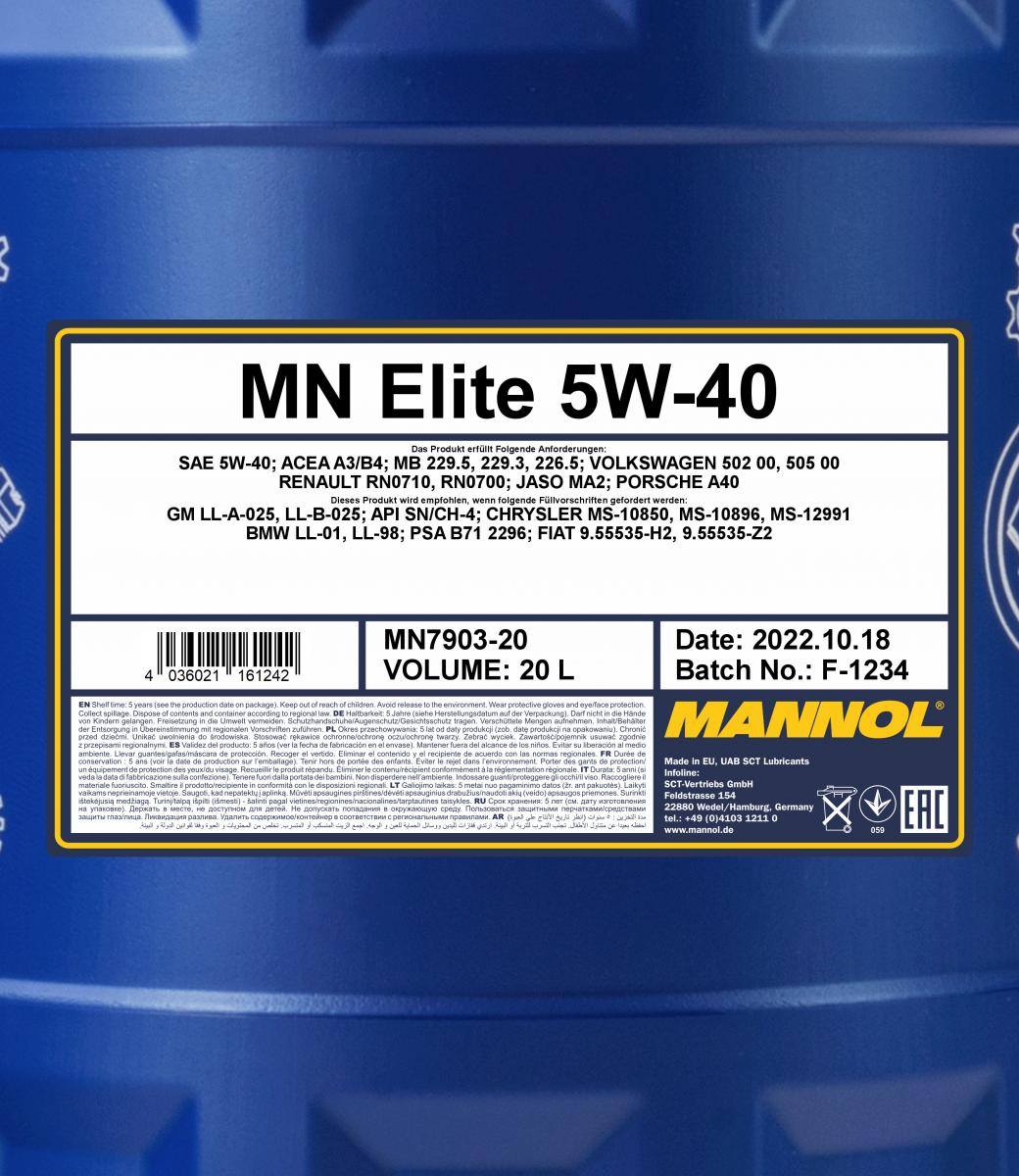 MN Elite 5W-40