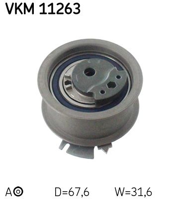 SKF Spannrolle, Zahnriemen (VKM 11263)