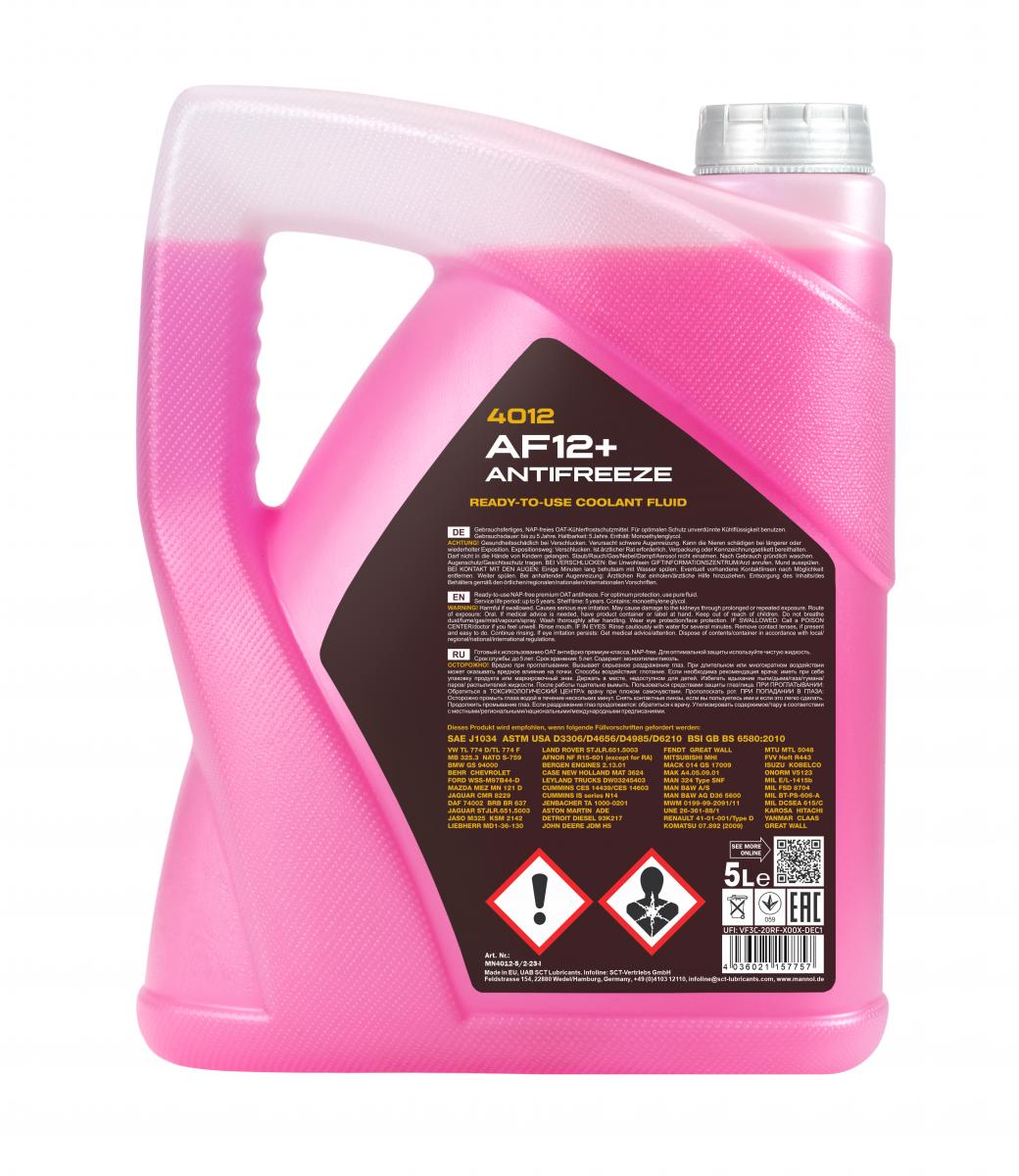 MN Antifreeze AF 12+ (-40) Longlife