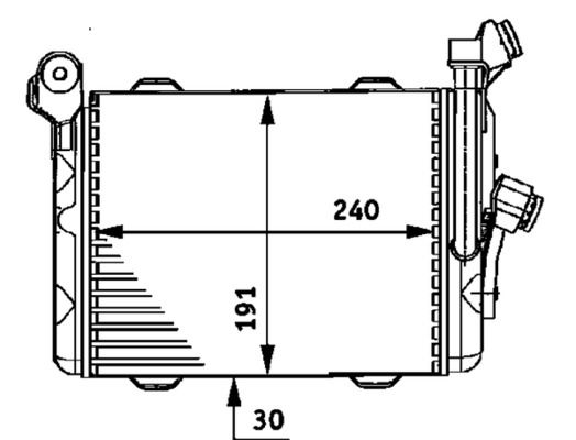 MAHLE Ölkühler, Motoröl (CLC 33 000P) 4057635067737 CLC 33 000P