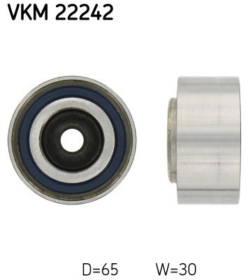 SKF Umlenk-/Führungsrolle, Zahnriemen (VKM 22242)